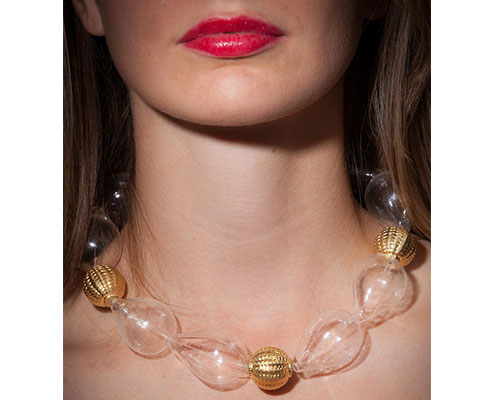 necklace- magdalen on model